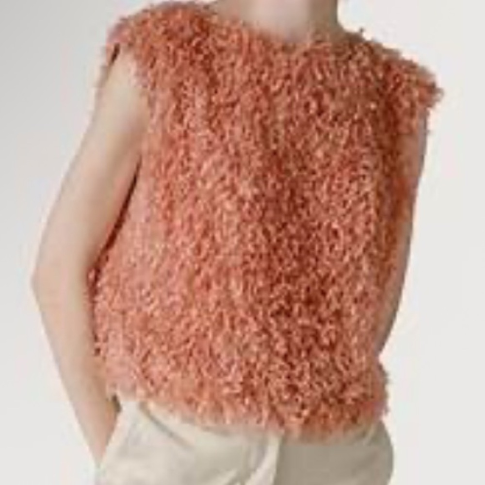 SEVENTY VENEZIA Top de plumas XS